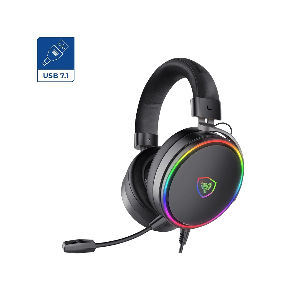 [20819] AUDIFONO GAMER 7.1 MIC HG8000 FANATIC MICRONICS