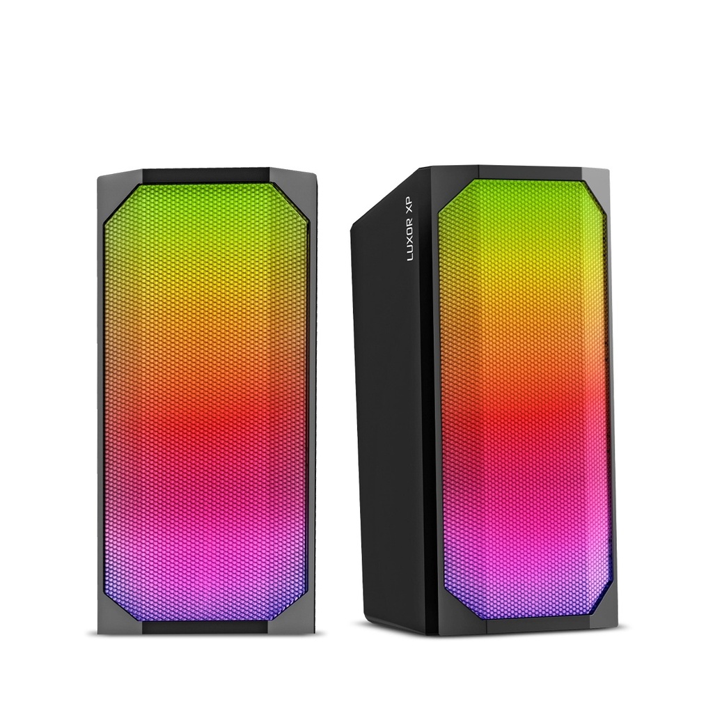 PARLANTE 2.0 RGB LUXOR XP S305XP MICRONICS