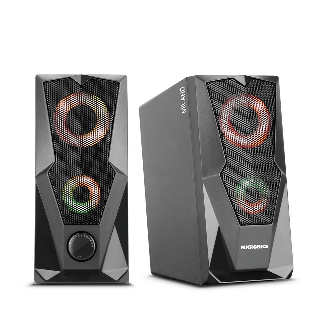 [21400] PARLANTE GAMER 2.0 MIC S310 MILANO MICRONICS