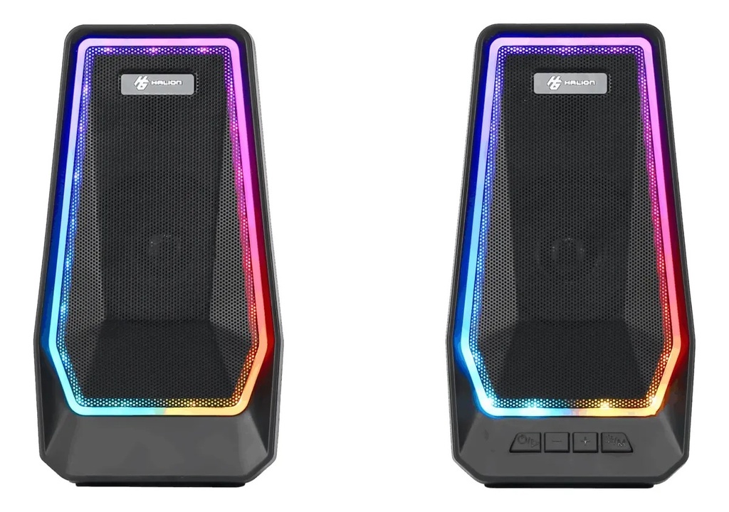 [20303] PARLANTE GAMER USB HA- S271 RGB HALION
