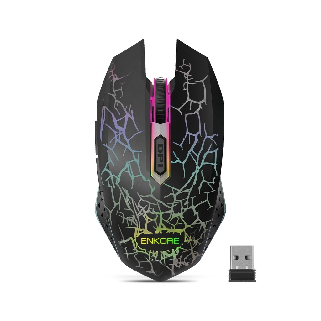 [21012] MOUSE WIFI BT RECARGABLE EKM500 ACTIVE 3 ENKORE