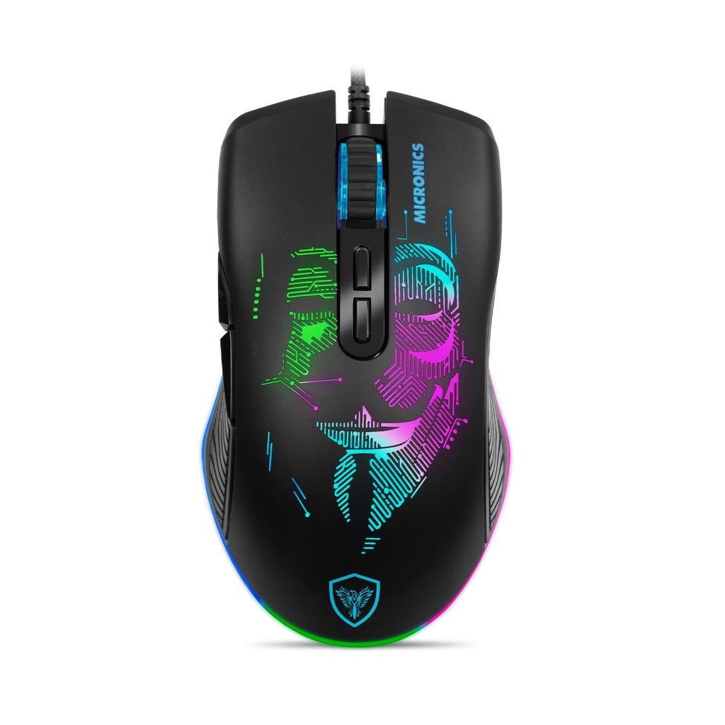 [20435] MOUSE GAMER ANONIMUS MIC-GM859 7200DPI MICRONICS