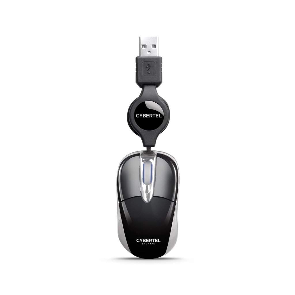 [20742] MOUSE SPUTNIK RETRACTIL CYB M204S CYBERTEL