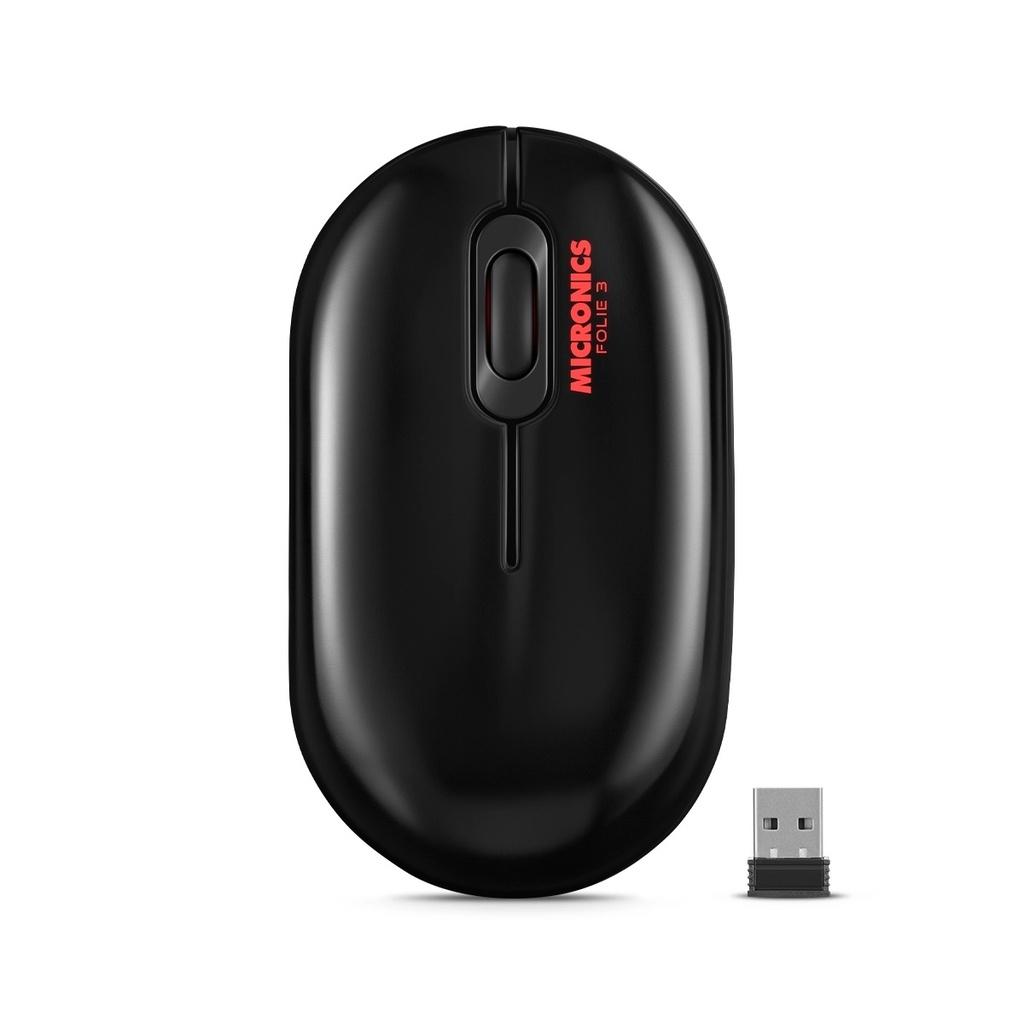 [21111] MOUSE WIFI+BT RECARGABLE FOLIE 3 MIC M725-3M MICRONICS