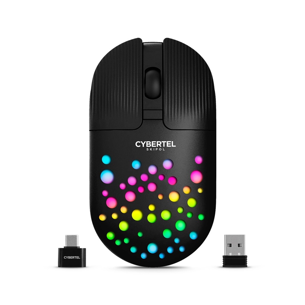 MOUSE RECARGABLE BT+WIFI SKIPOL CYB M705-3M CYBERTEL