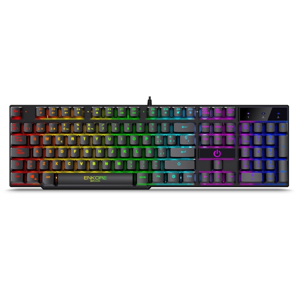 [20476] TECLADO GAMER BRAIN ENK 603 ENKORE