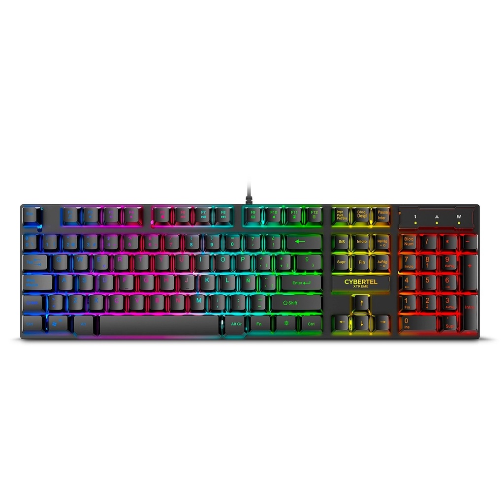TECLADO GAMER XTREME CYB K505 - CYBERTEL
