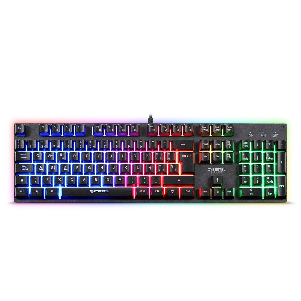 TECLADO GAMER CYB K500 ELEMENT CYBERTEL