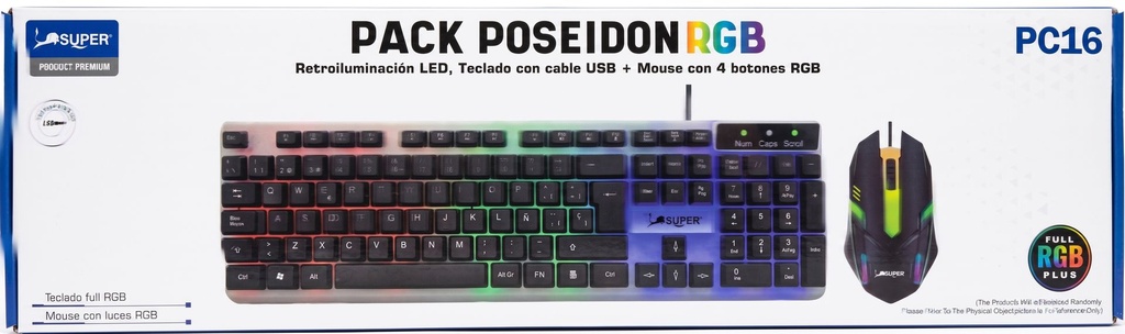 [20433] KIT GAME T + M PC16 POSEIDON SUPER