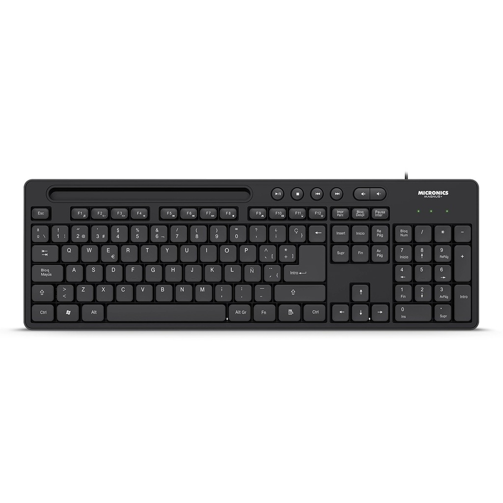 [20247] TECLADO MAGNUS+ MIC K734 MICRONICS