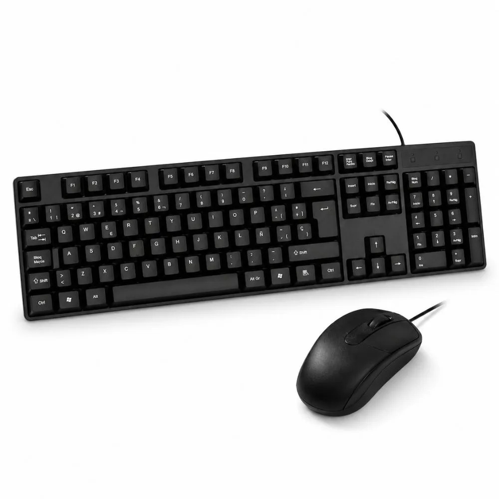 [20200] TECLADO + MOUSE KM501 KIARA