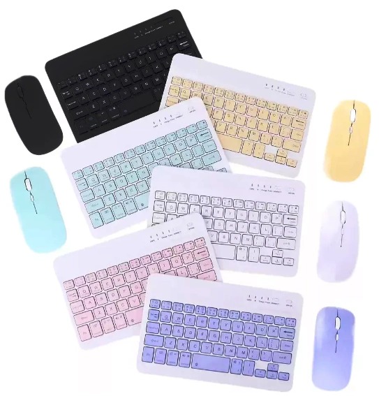 [21437] KIT TECLADO + MOUSE BT AN-030 COLORES