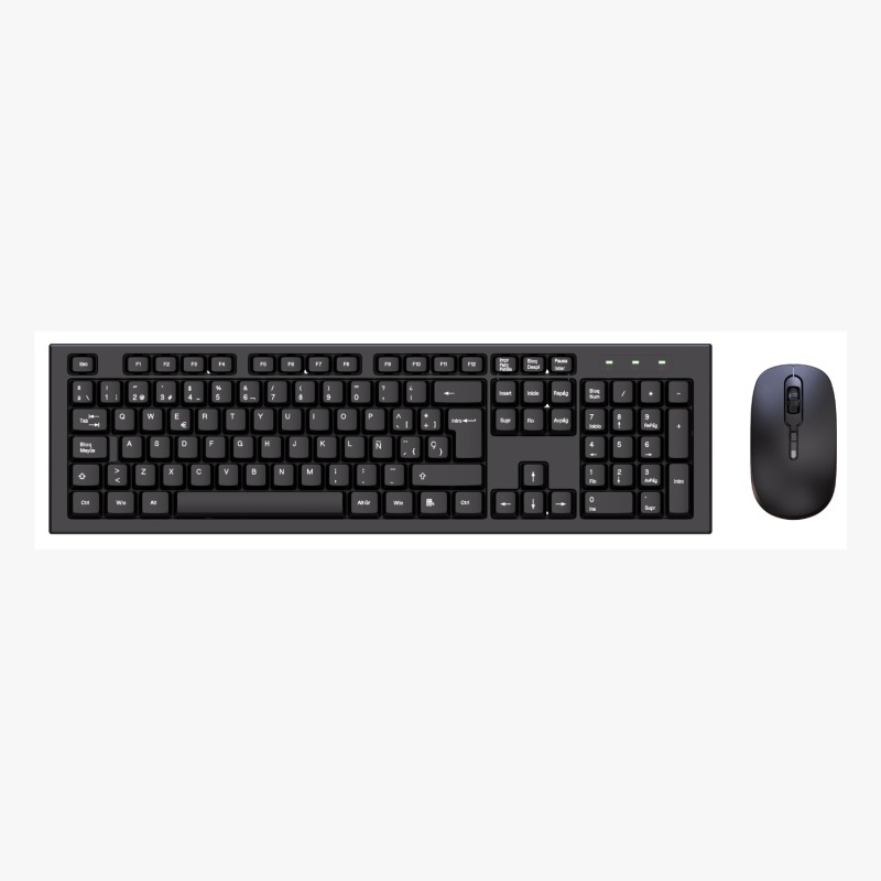 KIT TECLADO + MOUSE WIFI HA-K654C HALION