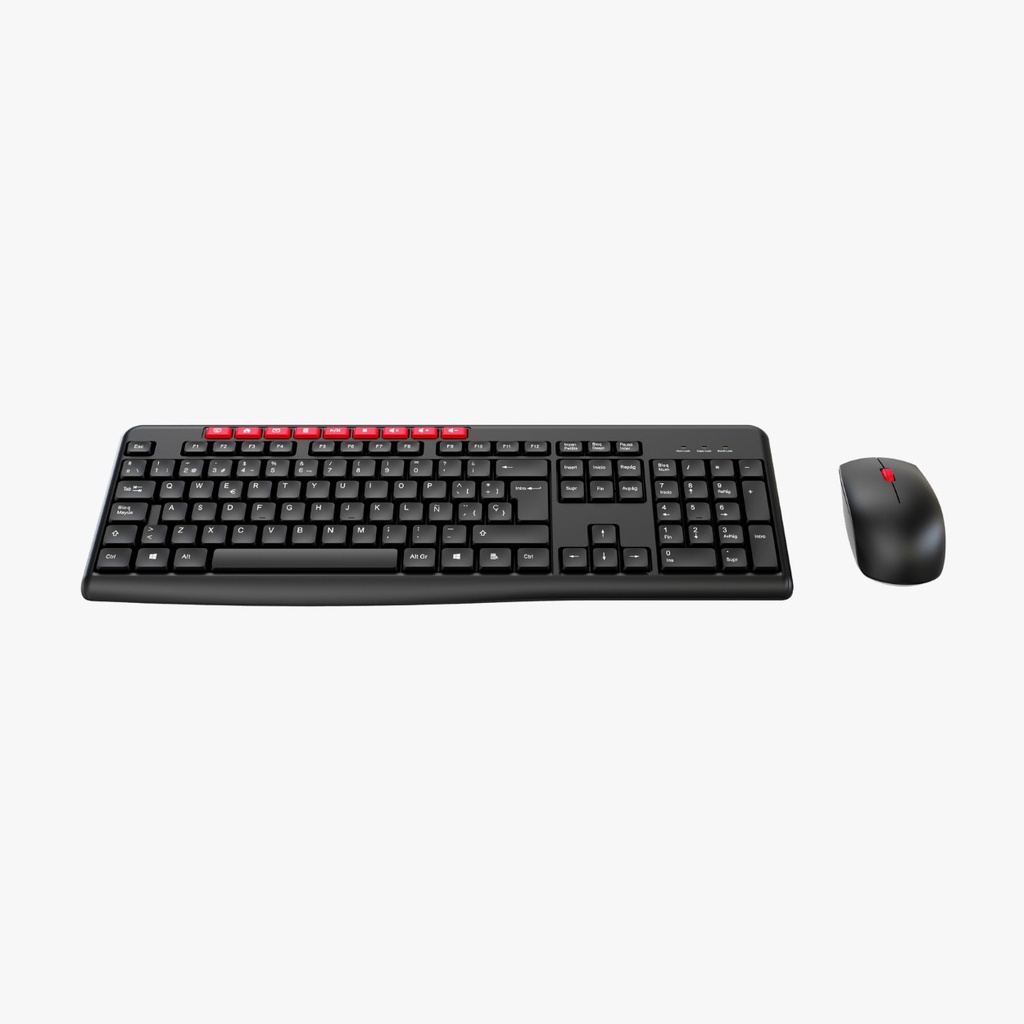 KIT TECLADO MULTIMEDIA WIFI HA-K656C HALION