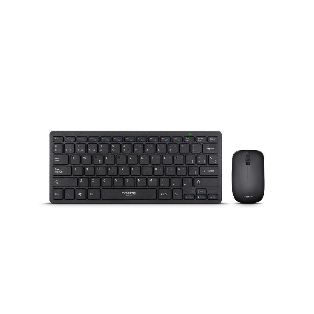 KIT TECLADO + MOUSE WIFI CYB WT803 HACKER CYBERTEL