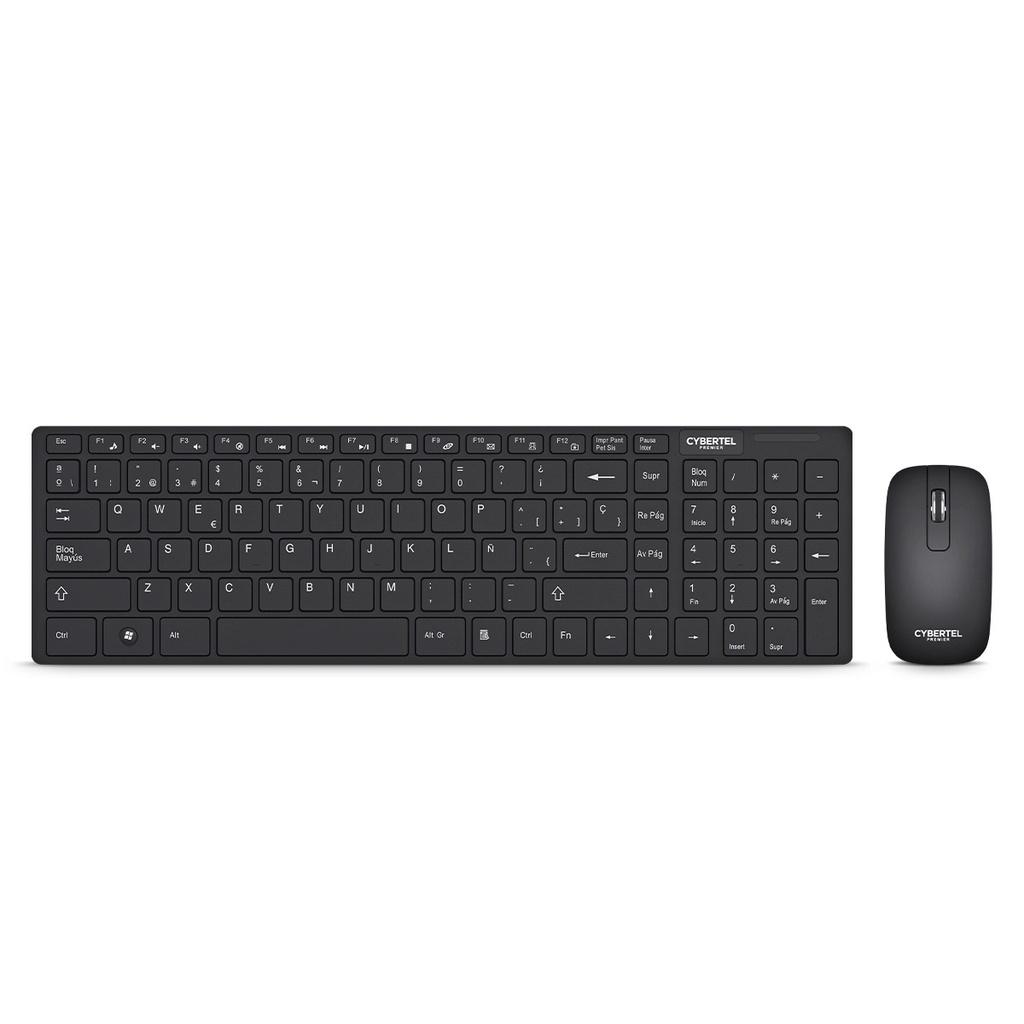 [21482] KIT TECLADO + MOUSE WIFI CYB WT802 PREMIER CYBERTEL