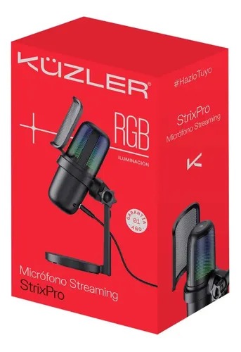 [21040] MICROFONO STREAMING STRIXPRO KUZLER