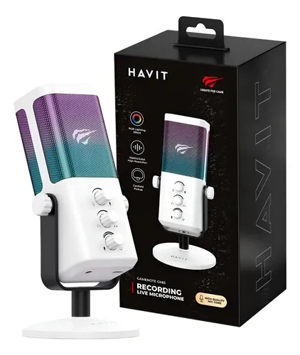 [20982] MICROFONO DE GRABACION GK65 HAVIT