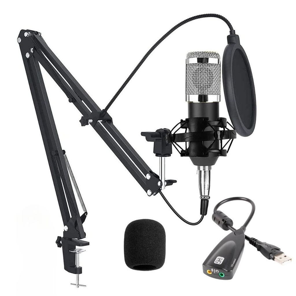 [20471] KIT MICROFONO DE CONDENSADOR BM-800TZ YAILIN