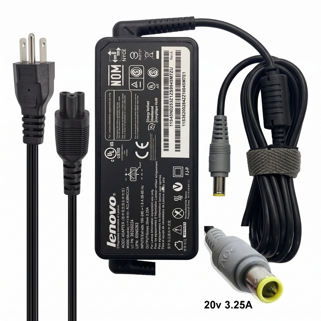 [20351] CL 20V 3.25A LENOVO PLOMO