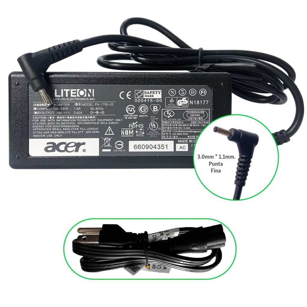[13192] CL 19V 3.42A ASUS FINA