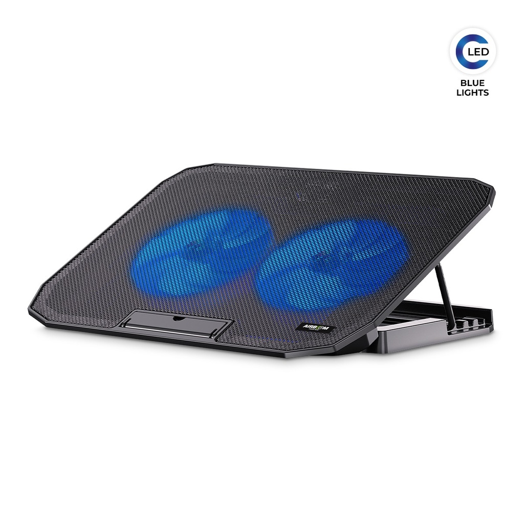 [20337] COOLER PARA LAPTOP 2 FAN AB011 TWISTER AIRBOOM
