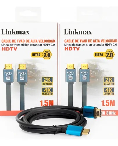 CABLE HDMI 4K 1.5M LK-H15 LINKMAX