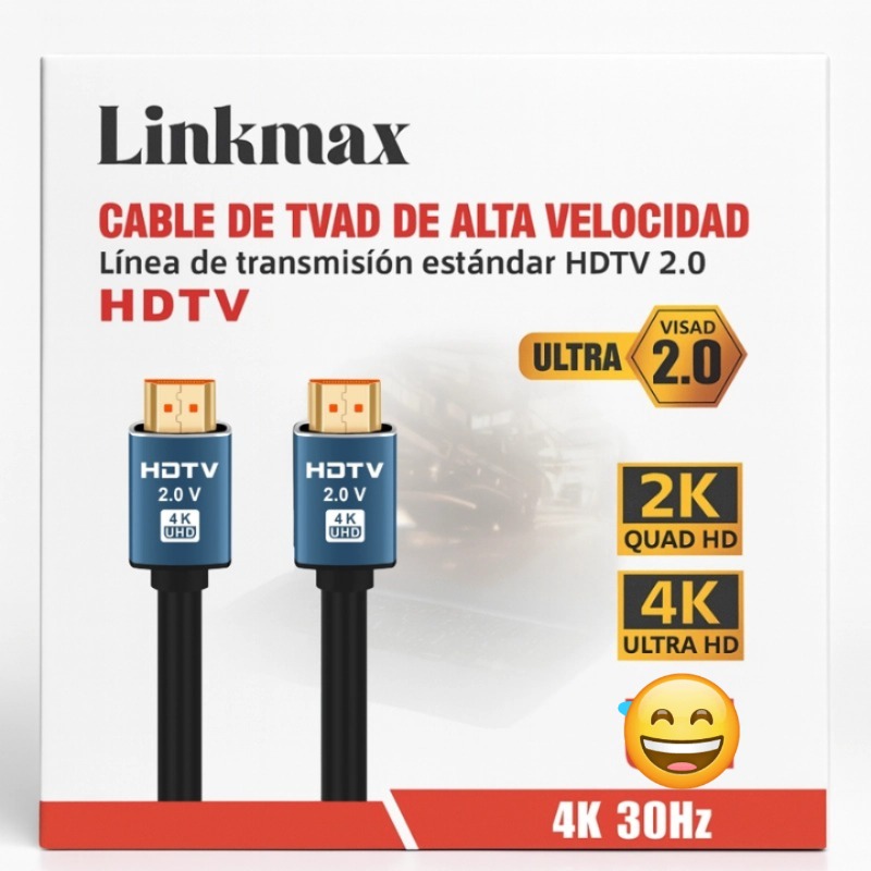 [20974] CABLE HDMI 4K 3M LK-H30 LINKMAX