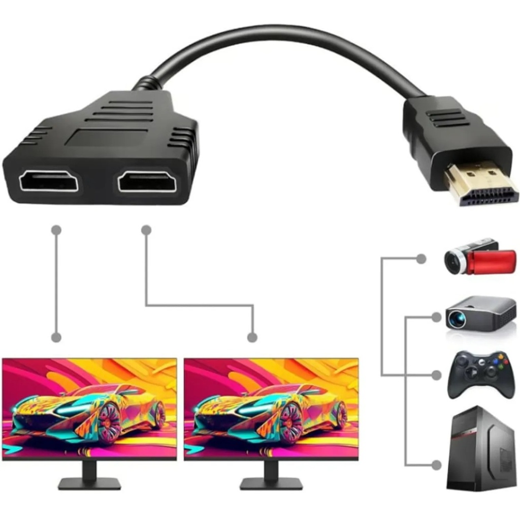 [21286] SPLITER HDMI 1X2 HDTV AWX-HD102 ARAUJO
