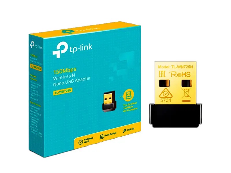 [21328] ADAPTADOR USB NANO TL-WN725N TP-LINK