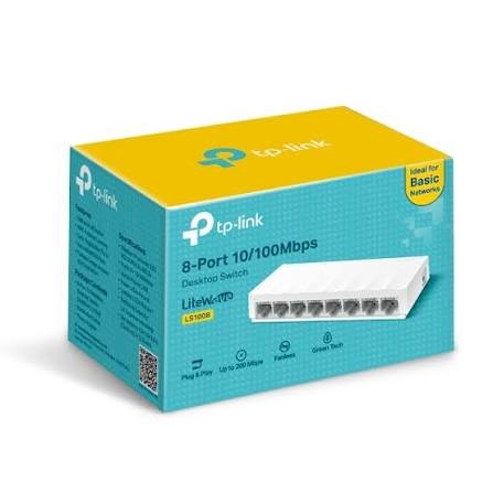 [20842] SWITCH 8 PUERTOS LS1008 TP-LINK