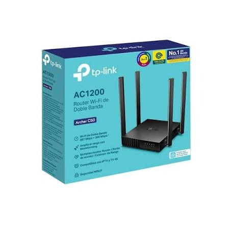 [20922] ROUTER DOBLE BANDA AC1200 ARCHER AC50 TP LINK