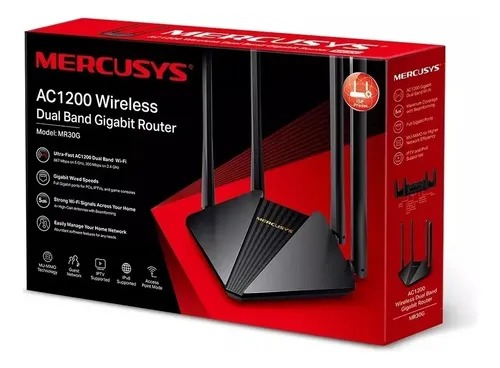 [21509] ROUTER GIGABIT MR30G AC1200 MERCUCYS