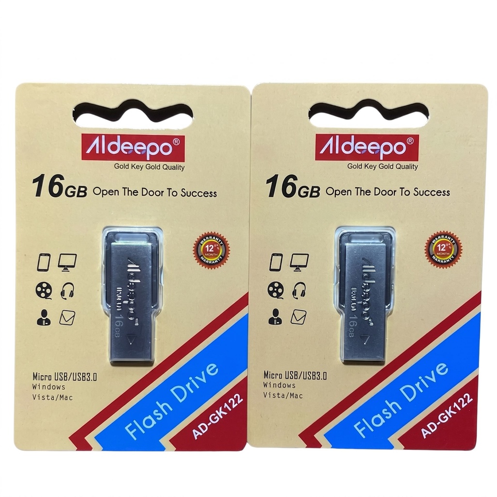 [20782] USB 2.0 16GB AD-GK122 ALDEEPO