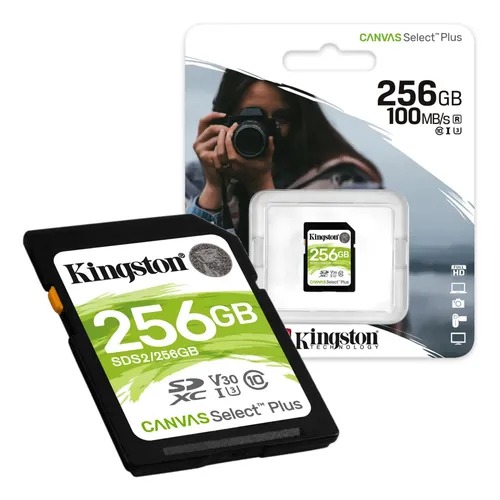 MEMORIA PARA CAMARAS SDXC 256GB KINGSTON