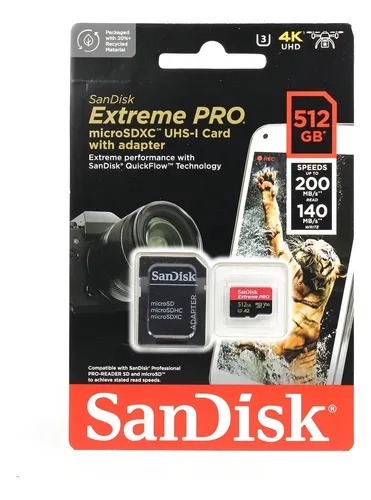 [21481] MICRO SD 512GB EXTREME PRO SANDISK