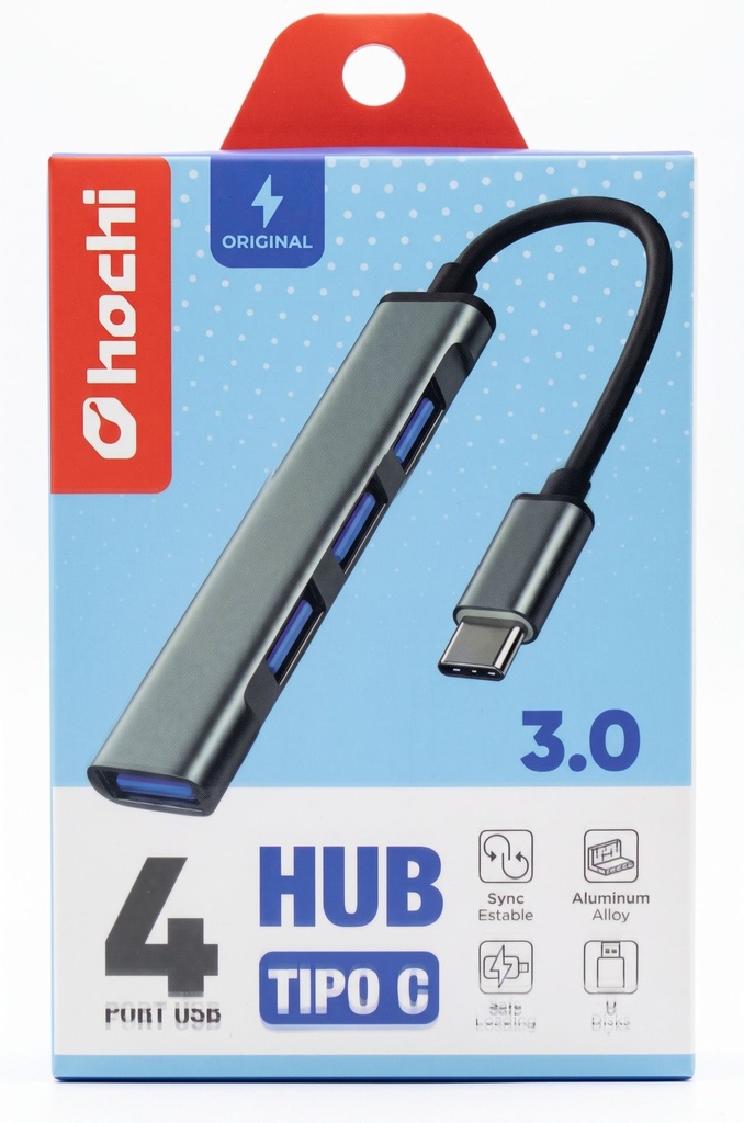 HUB TIPO C - USB 3.0 #203 TRUBIN HOCHI