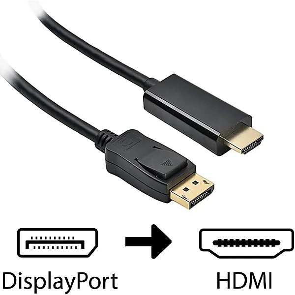[20992] CABLE DP A HDMI 4K 1.5M