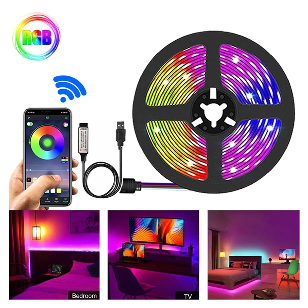 TIRA LED RGB BT XY1017 5M