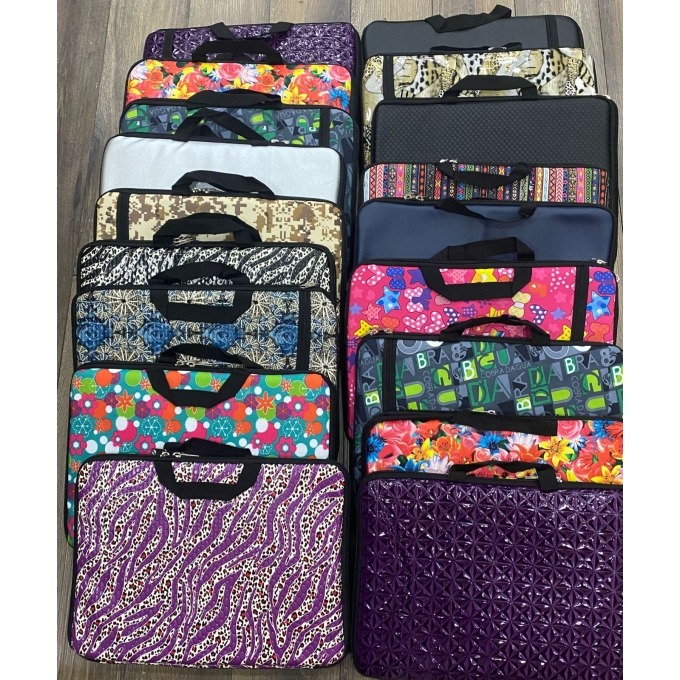 [20575] FUNDA DE LAPTOP 14" DISEÑOS Y COLORES VARIADOS ( a partir de 10uni)