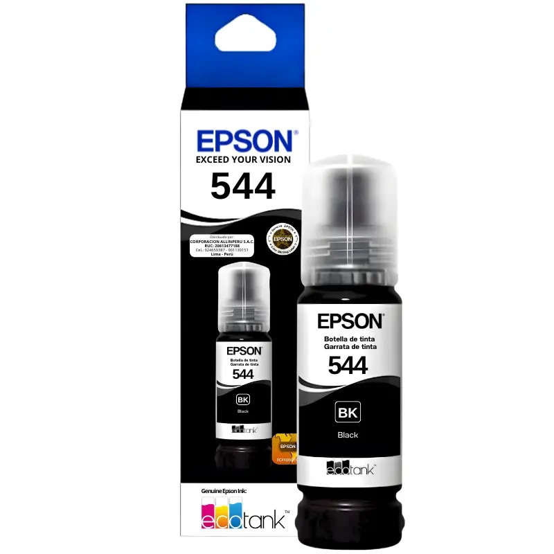[21573] TINTA T 544 120 NEGRO EPSON