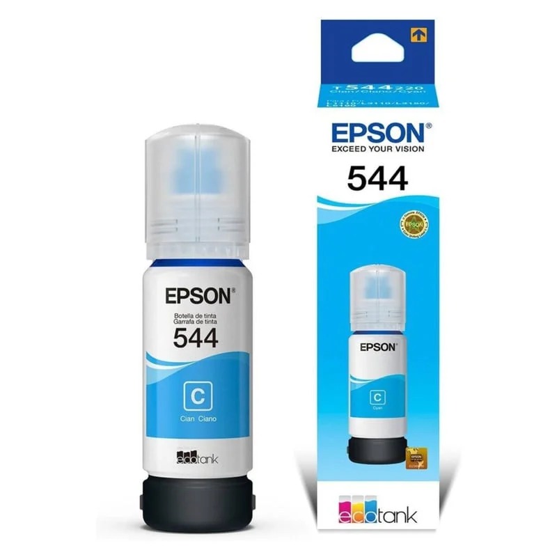[20860] TINTA T 544 220 CELESTE EPSON