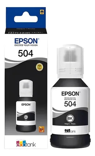 [20634] TINTA T 504 120 NEGRO EPSON