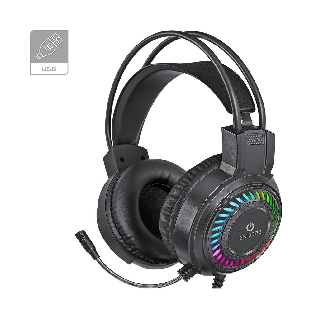 [20272] AUDIFONO GAMER 5.1 USB EKHG1002U FALCON ENKORE