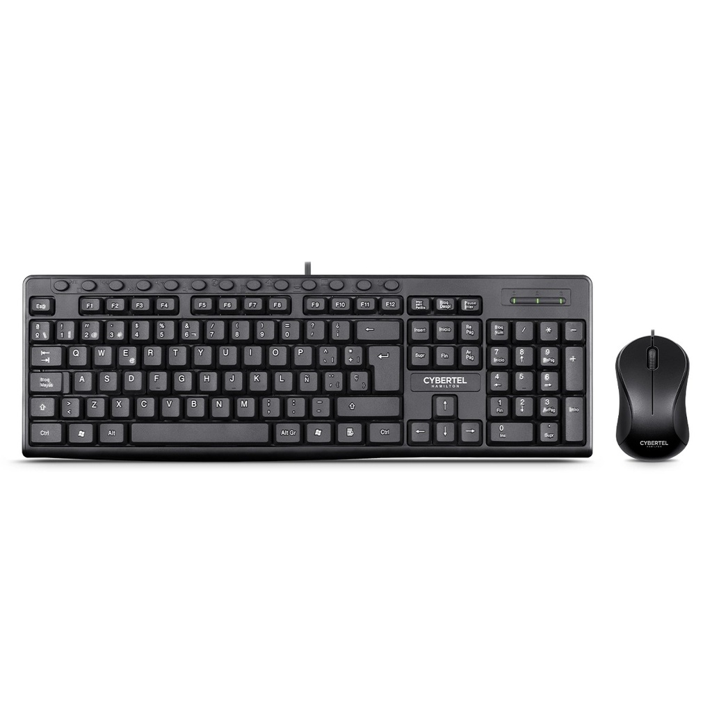 KIT TECLADO + MOUSE HAMILTON CYB-T109 CYBERTEL