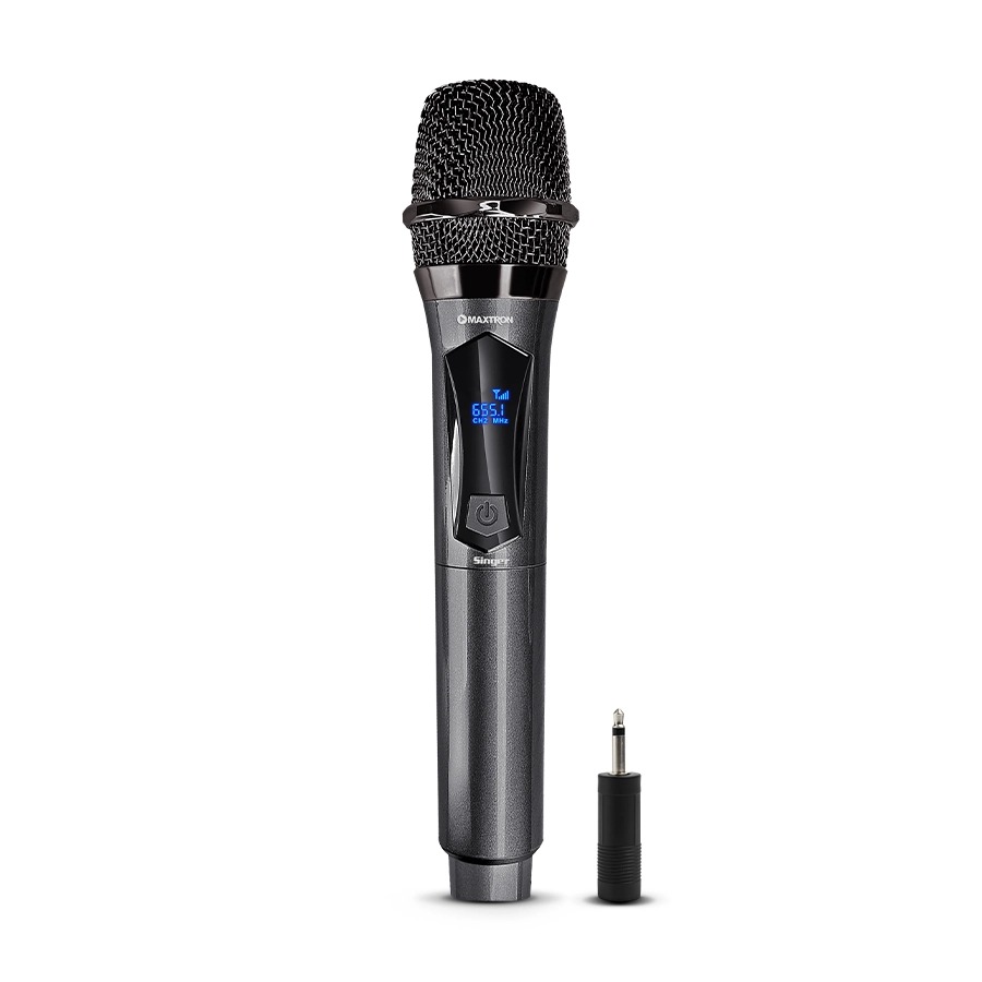 [21343] MICROFONO WIFI RECARGABLE MX718RX LEADER RX MAXTRON