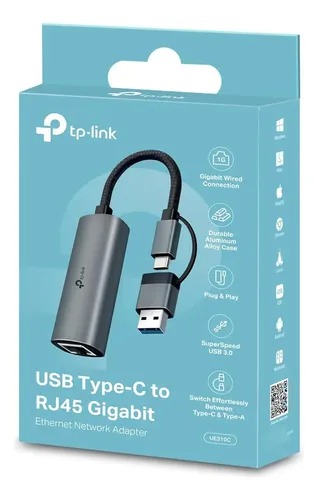 [20653] USB TIPO C A RJ45 GIGABIT UE310C TP-LINK
