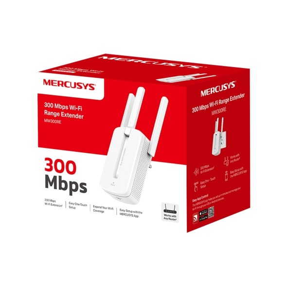 [20772] REPETIDOR MW300RE N300 WIFI4 MERCUCYS