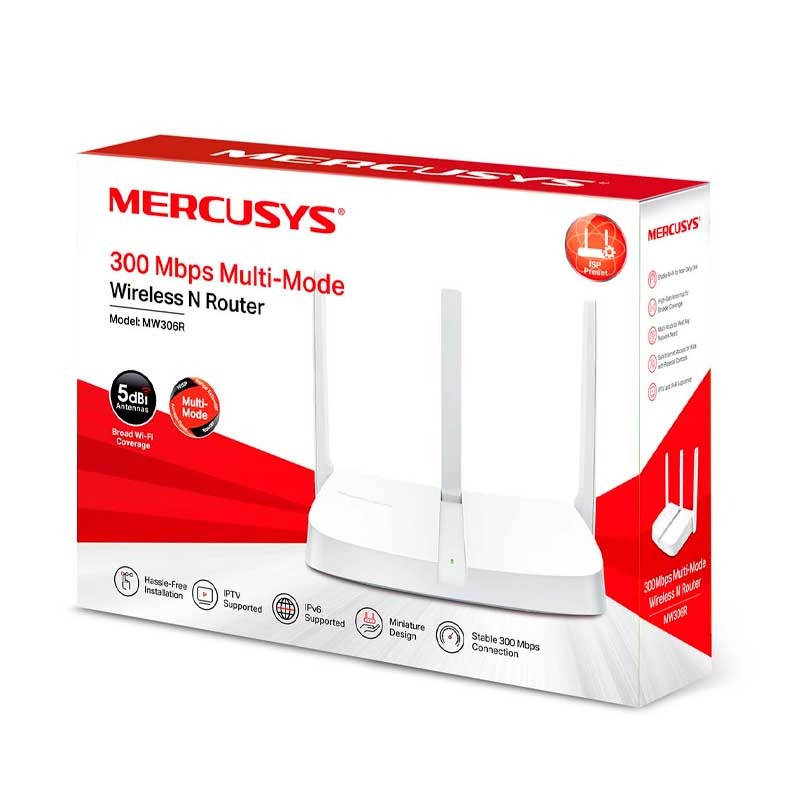 [21448] ROUTER MW306R 300MBPS MERCUSYS