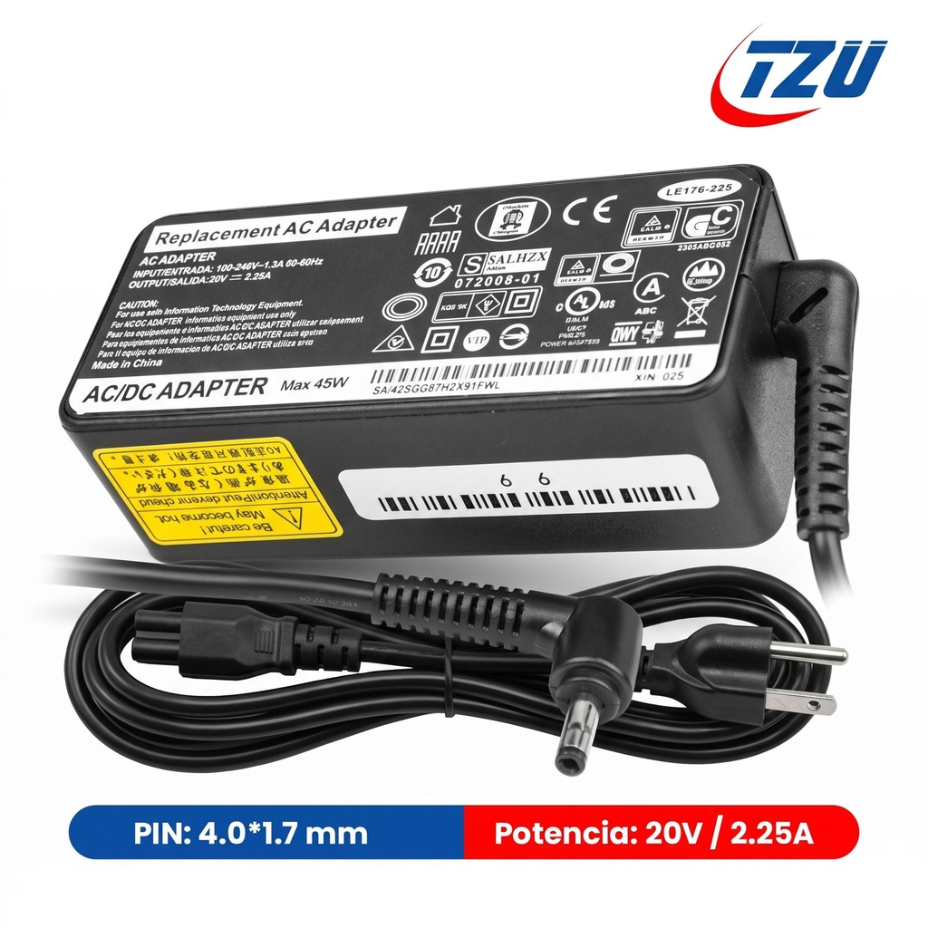 [21172] CL LENOVO FINA 20V 2.25A TZU